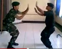 Seru! Brimob Vs TNI Adu Dance di Youtube