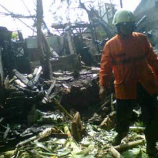 Dapur Rumah Dekat Kompleks Paspampres Kramatjati Terbakar