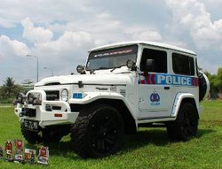Wow, Mobil Polisi di Palembang Punya Mini Bar