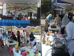 Talk Show dan Kreasi Makanan Halal di EUFORA 2011