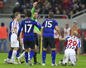 MU Mungkin Tak Banding Kartu Merah Vidic