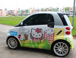 smart fortwo Makin Imut dengan Hello Kitty