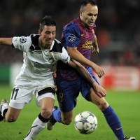 Iniesta-Villa Menangkan Barca