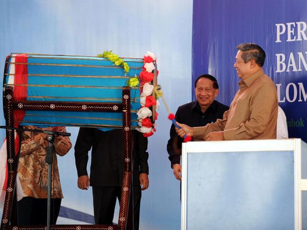 SBY Resmikan Bandara Internasional Lombok
