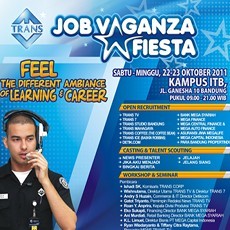 Sukses di Yogya, Job Vaganza Fiesta Juga Digelar di Bandung 