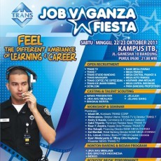 Berakhir Pekan di Job Vaganza Fiesta Trans di ITB Yuk!