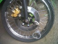 Kunci Roda Motor dengan Borgol