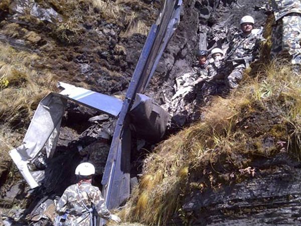 Pesawat Tentara Nepal Jatuh