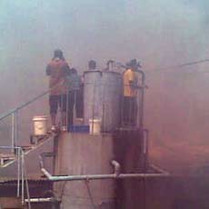 Pabrik Farmasi di Prigen Terbakar