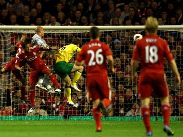 Liverpool Ditahan Norwich di Anfield