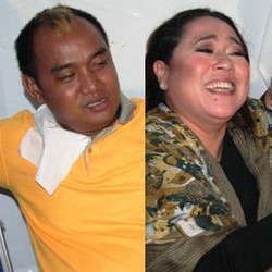 Mesra di Panggung, Aziz Gagap Anggap Nunung Kakak