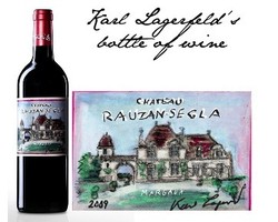 Karl Lagerfeld Desain Label untuk Botol Wine
