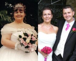 Malu Bertubuh Gemuk, Wanita Ini Menikah Ulang