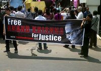 Massa Anand Krishna Demo Kejati DKI