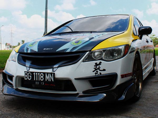 Honda Civic ala Fast and Furious