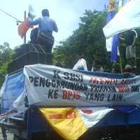 Massa KSBSI Tuntut Pemisahan Badan Penyelenggara Jaminan Sosial