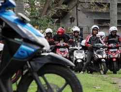 Menempuh Ribuan Km, Pecinta Honda Vario Berkumpul di Lombok