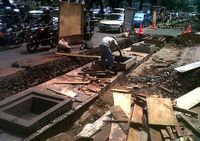 Proyek Gorong-gorong Dikejar SEA Games