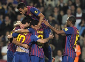 Hat-trick Messi Bawa Barca Gusur Levante di Puncak