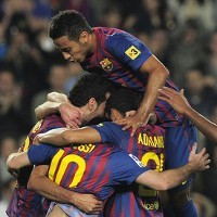 Hat-trick Messi Bawa Barca Gusur Levante di Puncak