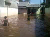 Pondok Labu Terendam Banjir