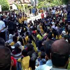 Buruh PT Cinderella Kembali Berunjuk Rasa Tolak Eksekusi