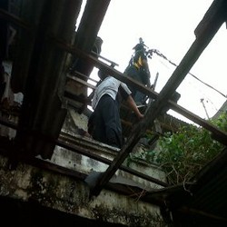 Korsleting, Rumah Pegawai PT KA Terbakar