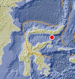 Gempa 5,1 SR Goyang Tenggara Gorontalo