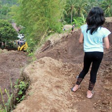 Longsor Putus Jalur Alternatif Magelang-Temanggung