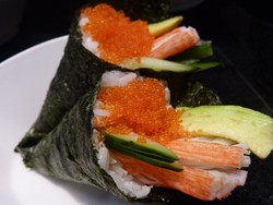 Resep Sushi: California Hand Roll
