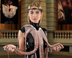 Wow, Ada Gaun dari Gurita & Perut Sapi