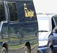 Mobil PT Kejar di Gerbang Tol PT JLJ