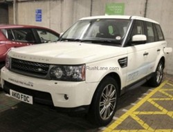 Prototipe Range Rover Sport Hybrid Minum Listrik di Mal