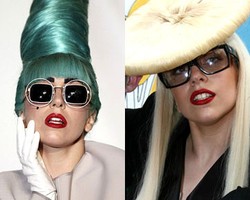 10 Gaya Rambut Teraneh Lady Gaga