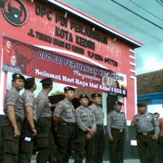 Empat Kader PDIP Kediri Diserang Orang Tak Dikenal