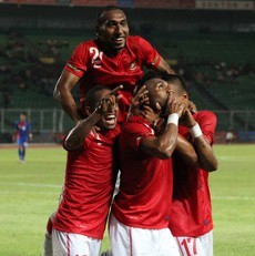 Indonesia Berpesta Setengah Lusin Gol