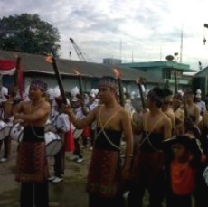 Api Obor SEA Games XXVI Sampai di Palembang