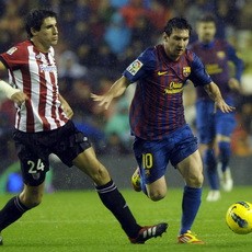 Gol Telat Messi Selamatkan Barca