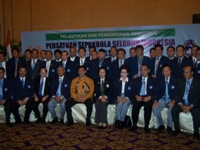 Pengurus PSSI 2011-2015 Dilantik