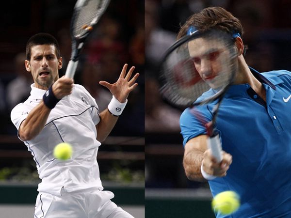 Djokovic-Federer Lolos Hadangan Kedua