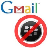 Google Stop Aplikasi Gmail di BlackBerry
