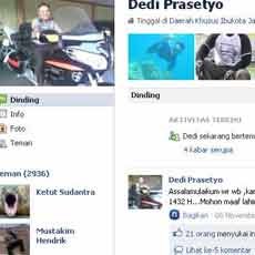 Akun Palsu Facebook Mantan Kapolres Kediri Gentayangan Minta Pulsa