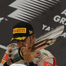 Kemenangan Ketiga Hamilton di 2011