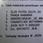 Jasin Serahkan Kasus Laporan Panda Nababan ke Biro Hukum KPK