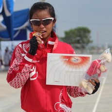 Della Olivia, dari Ulangan di Sekolah Sampai Kejuaraan Dunia