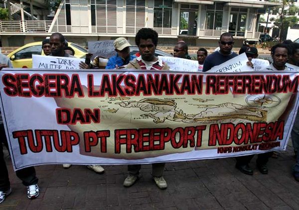 Warga Papua Minta Freeport Ditutup