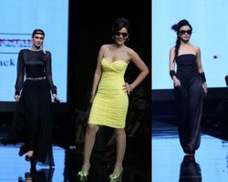Aksi 10 Selebriti di Panggung Jakarta Fashion Week
