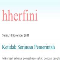 Telkomsel Kejar Pembuat Blog Palsu Herfini