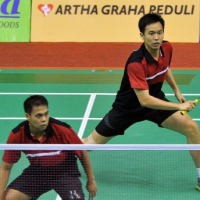 Indonesia Booking Emas di Bulutangkis Ganda Putra