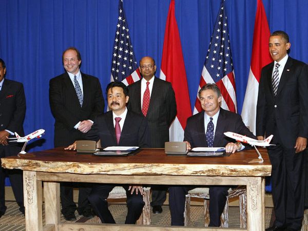 Lion Beli Pesawat Boeing, Obama Jadi Saksi